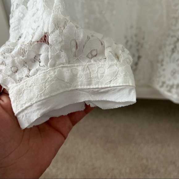 White lace top - Picture 6 of 8